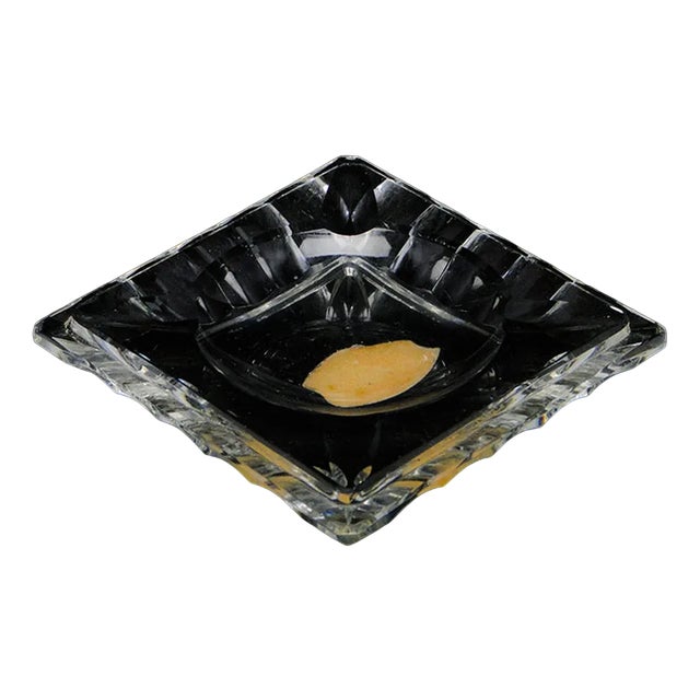 Art Deco Ashtray from Val Saint Lambert, Belgium, 1950s For Sale