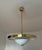 Bauhaus Bauhaus Brass Chandelier from Franta Anyz, 1930s For Sale - Image 3 of 18