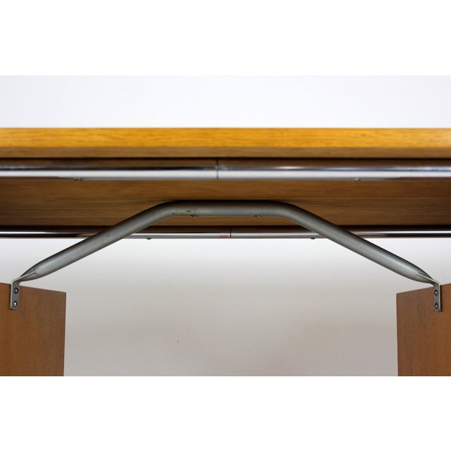 Bauhaus Tubular Steel Desk from Mücke-Melder, Czechoslovakia, 1930s For Sale - Image 15 of 18