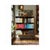 Czech bookcase from 1973 Completely renovated: all old layers removed, walnut veneer coated with hardwax oil with a...
