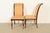 Baker Furniture Style Regency Carved Mahogany and Gold Gilt Dining Chairs, Set of Six For Sale - Image 10 of 12