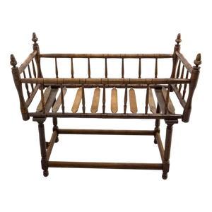 19th Century French Chestnut Toy Chest