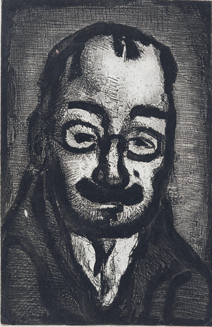 Georges Rouault, Le directeur de théâtre, Etching