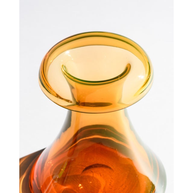 Vintage UV-Reactive Glass Vases by Cari Zalloni for WMF, 1970s, Set of 2 For Sale - Image 15 of 18