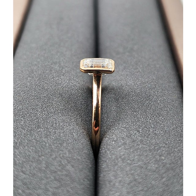 Early 21st Century 0.70 Ct Diamond Ring Size 6.5 For Sale - Image 5 of 8