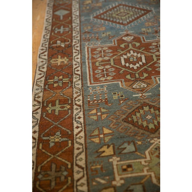 Old New House 1930's Vintage Distressed Karaja Rug Runner For Sale - Image 4 of 11