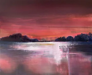 Barbara Hubert, A Landscape, 2023, Oil on Canvas