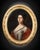 Textile French Artist, Portrait Composition, 18th Century, Oil Painting on Canvas, Framed For Sale - Image 7 of 7
