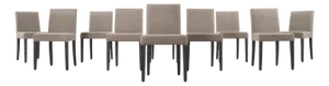 Set of Ten Didier Gomez for Ligne Roset Dining Chairs