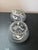 GORGEOUS Pair of 4" Potpourri Squat Vases with Filigree Pewter Lids This product is a pair of 4" potpourri squat vases...
