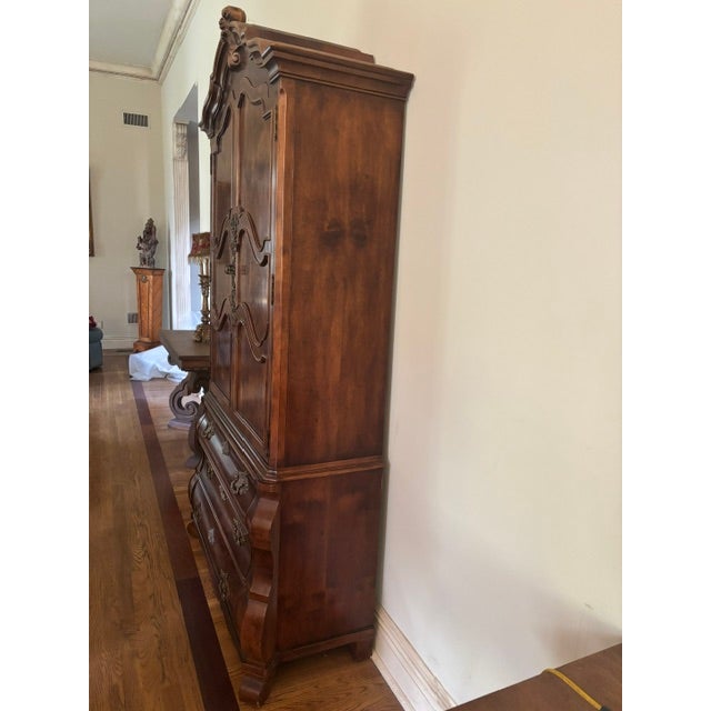 Traditional Henredon Armoire-Bar For Sale - Image 3 of 9