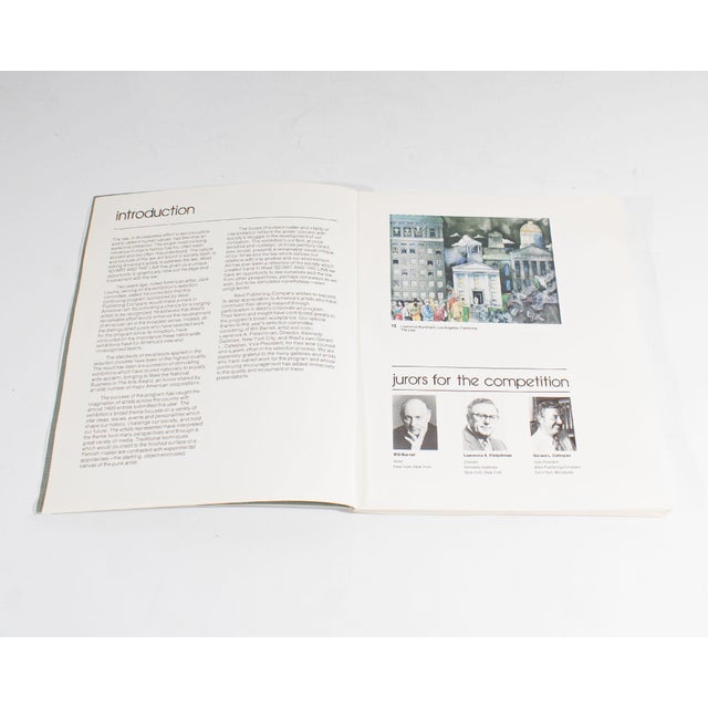 “West ‘82 Art and the Law” 1982 Exhibition Catalogue by Gerard L. Cafesijan For Sale In Indianapolis - Image 6 of 10