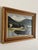 French Vintage French Landscape Painting in Gilt Frame For Sale - Image 3 of 9