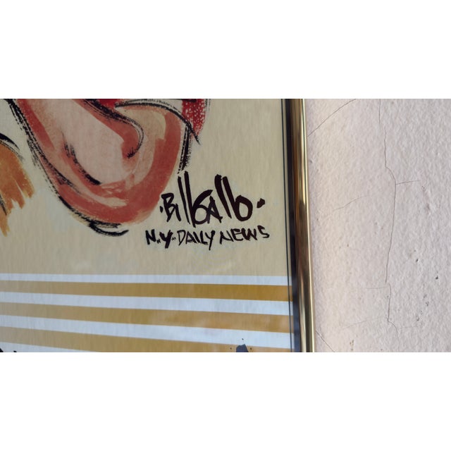 Yellow Framed Jazz Poster the History of Jazz Swing Wall Art by Bill Gallow Music Decor Print For Sale - Image 8 of 12