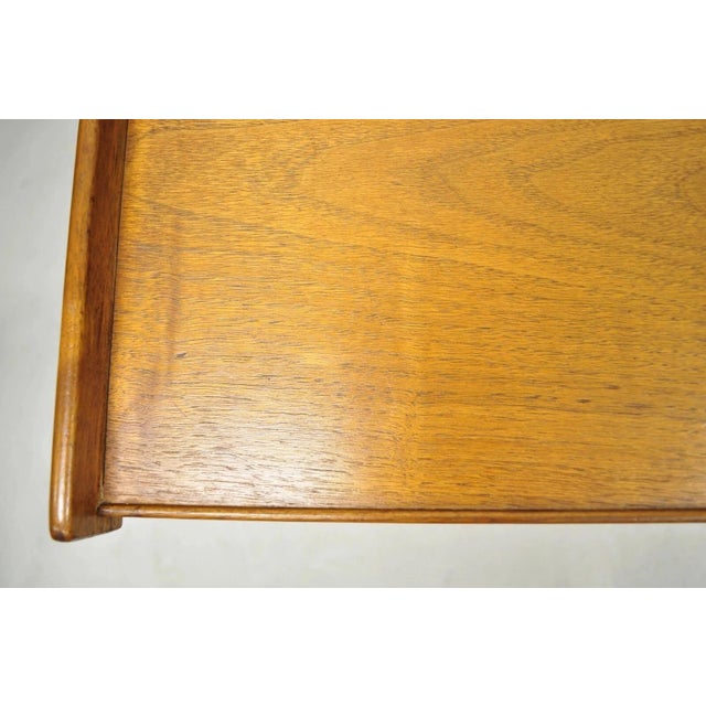 Stewart MacDougall Kipp Stewart Drexel Walnut Folding Campaign Table (A) For Sale - Image 11 of 12