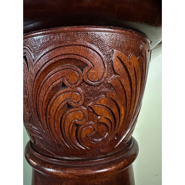 Beautiful Antique Mahogany Lectern For Sale - Image 10 of 11