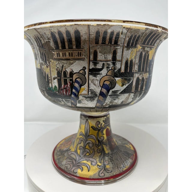 Silver Very Rare Wedding Bowl by Venetian Artist Bruber For Sale - Image 8 of 9