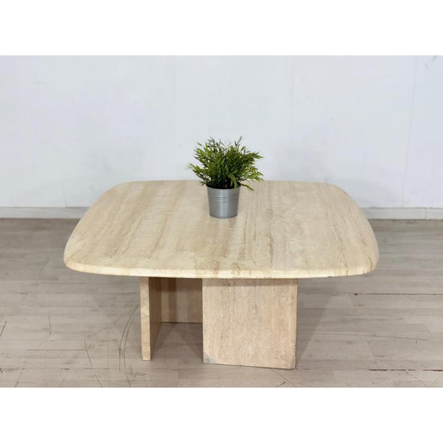 Vintage Travertine Coffee Table, 1970s For Sale - Image 11 of 11