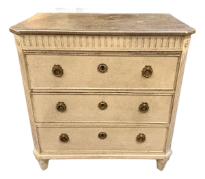 Vintage Swedish Painted Chest