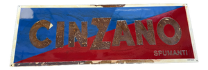 Vintage Cinzano Sign, 1960s