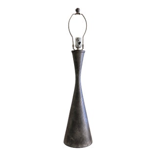 Arteriors Narsi Antiqued Aluminum Sculptural Table Lamp, 2015 For Sale