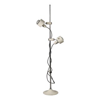 Vintage Floor Lamp in Aluminium, Italy, 1970s For Sale