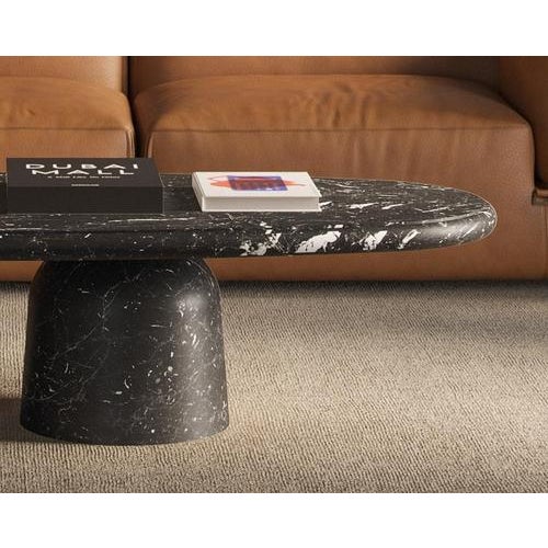 Contemporary Nissa Nero Marquinia Marquinia Coffee Table by Ivan Colominas For Sale - Image 3 of 8