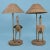 Mario Lopez Torres Large Crane Table Lamps - A Pair For Sale - Image 4 of 9