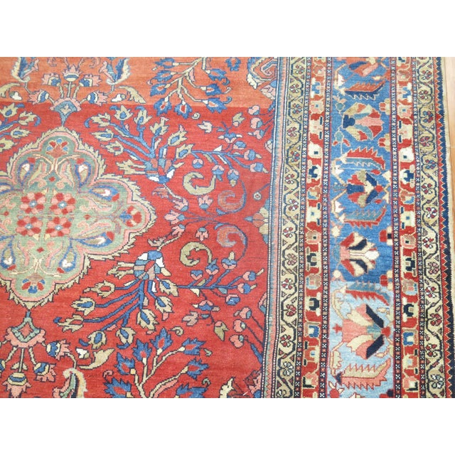 Early 20th Century Persian Malayer Rug - 10' x 15'1" For Sale - Image 4 of 9