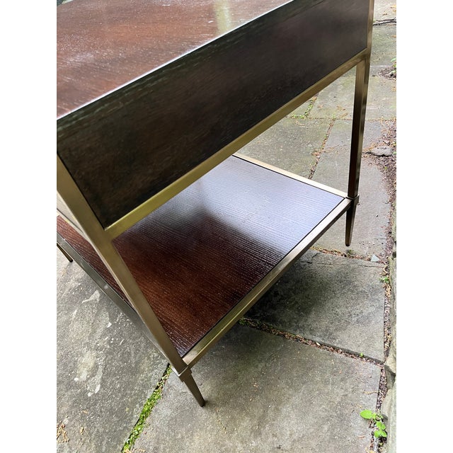 Mid Century Style Side Table / Night Stand - Bernhardt For Sale - Image 9 of 11
