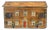 19th Century English Pine Box Hand-Painted as a Georgian Country House For Sale