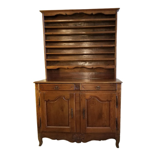 Louis XVI Walnut Vaisselier 18th Century For Sale