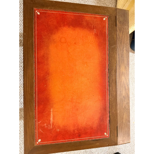 Antique Empire Writing Desk With Beautiful Details For Sale - Image 9 of 11