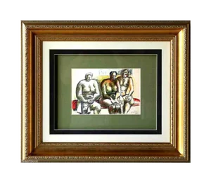 Modern Le Corbusier Lithograph Original in Color 1937 Ltd. Edition +W/Frame