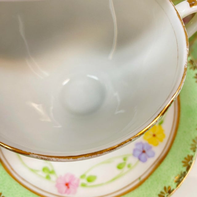 English Tea Cups and Saucers by Royal Standard Bone China Made in England - Set of 11 For Sale - Image 9 of 12