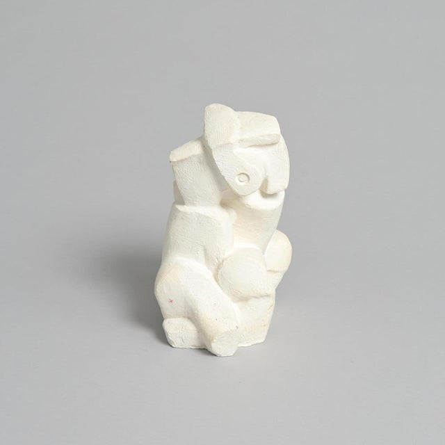 Abstract Plaster Sculpture by Jan Keustermans For Sale - Image 17 of 18