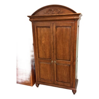 Ethan Allen British Classics Wardrobe Armoire For Sale