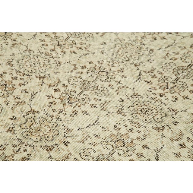 Vintage Turkish Handmade Rug For Sale - Image 5 of 7