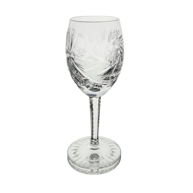 Late 20th Century Late 20th Century Spode Crystal Catherine Water Goblets, Set of 4 For Sale - Image 5 of 13