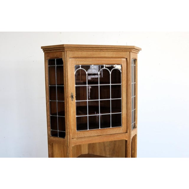 Brutalist Danish Display Cabinet, 1960s For Sale - Image 6 of 13