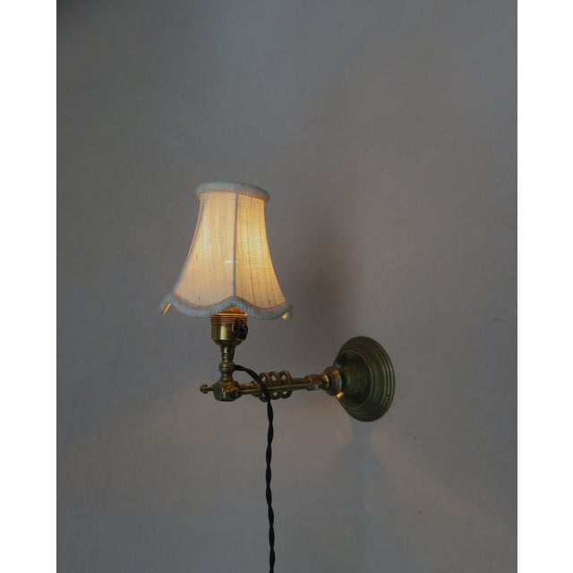 Art Nouveau Bronze Table Lamp For Sale - Image 12 of 18