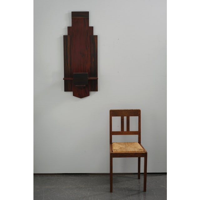 Amsterdamse School Wall Console, 1920s For Sale - Image 4 of 15