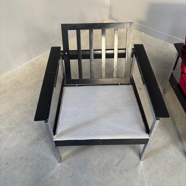 Vintage Dutch Lounge Chairs from Martin Visser, 1960s, Set of 2 For Sale - Image 12 of 17