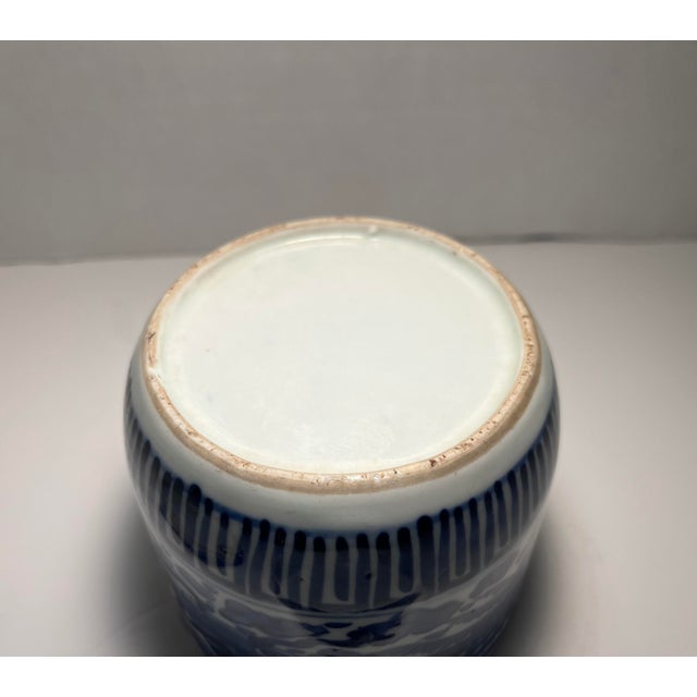 Ceramic Antique Qing Dynasty Chinese Blue & White Jubako Bento Porcelain Box 5" For Sale - Image 7 of 11