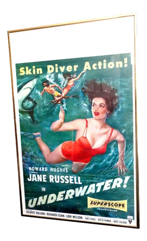 1955 Movie Poster for the Feature Film: "Underwater"