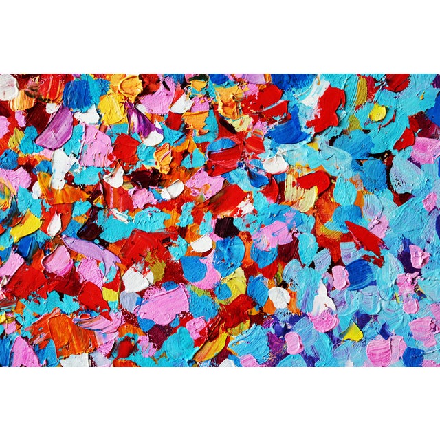 2020s Artist Andrei Sitsko "Autumn in the Garden V" Modern Original Painting For Sale - Image 5 of 8