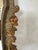 Italian Carved Wood Celadon Green & Gilded Mirror With Fruit For Sale - Image 3 of 7