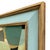 Contemporary Abstract Oil Painting in Vintage Blue Painted Frame For Sale In New York - Image 6 of 6