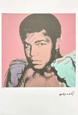 After Andy Warhol, Muhammad Ali Brown , 1980s, Lithograph