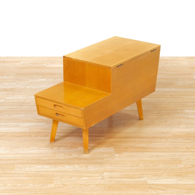1960s Mid Century Sewing Box Side Table by Vanson Furniture For Sale In Los Angeles - Image 6 of 13